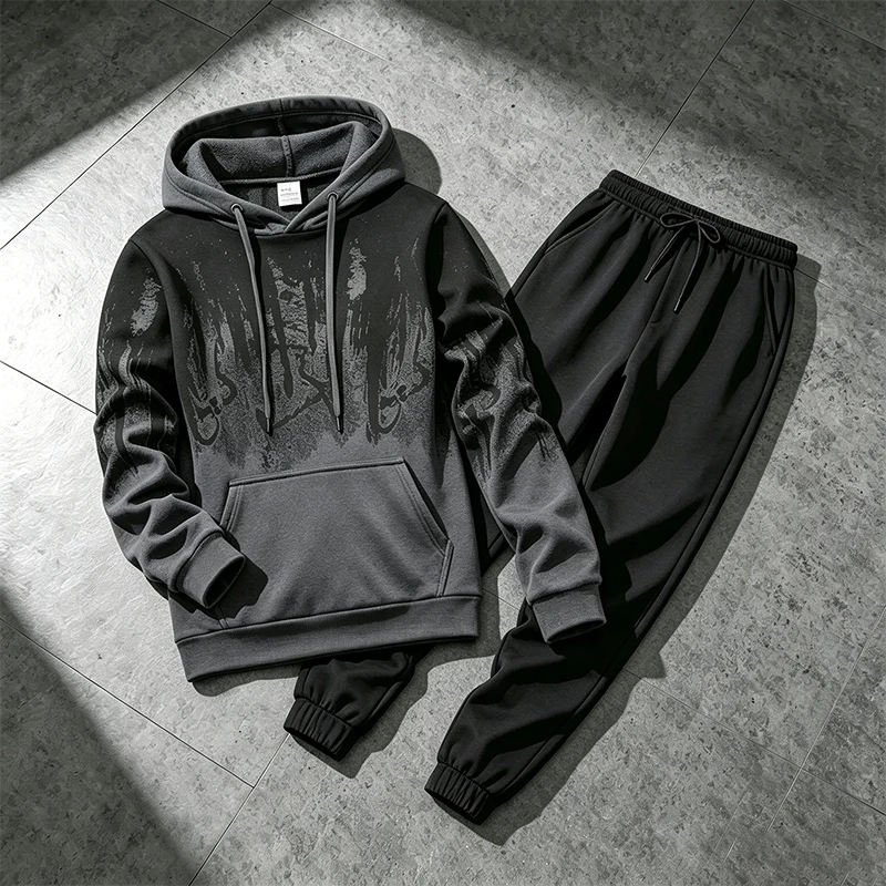 Winter Clothing Equipment - هوديز وبدلات رياضية رجالية للخريف والشتاء،