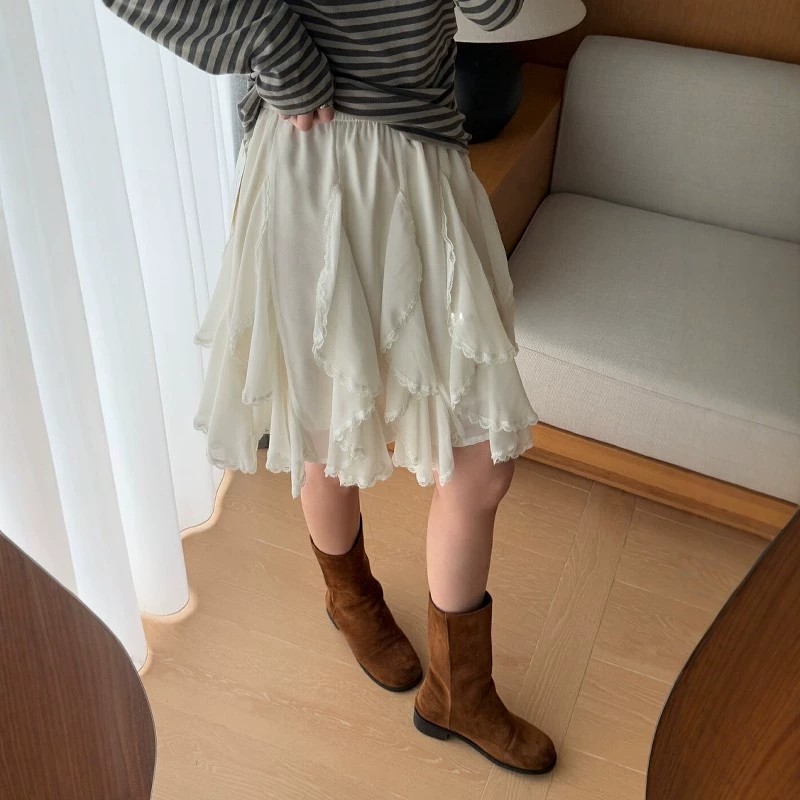 Winter Clothing Storage - Kawaii الأسود التنانير الصغيرة النساء الصيف