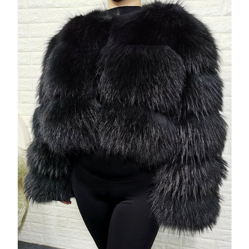 حجم كبير بلايز البني الفراء Ma - مراجعة Winter Clothing Equipment وسعره