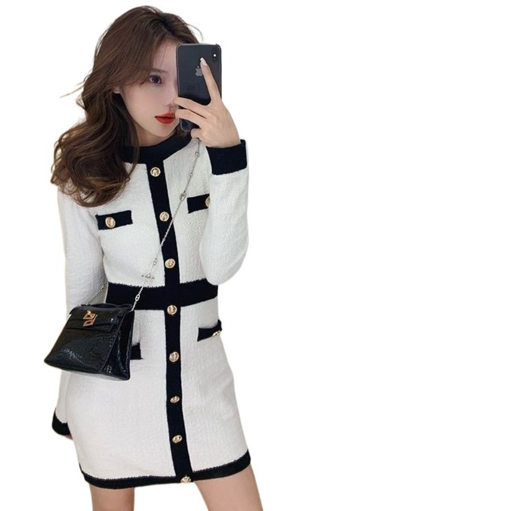 فستان خريفي وشتوي بتصميم أنيق  - مراجعة Winter Clothing Accessories وسعره