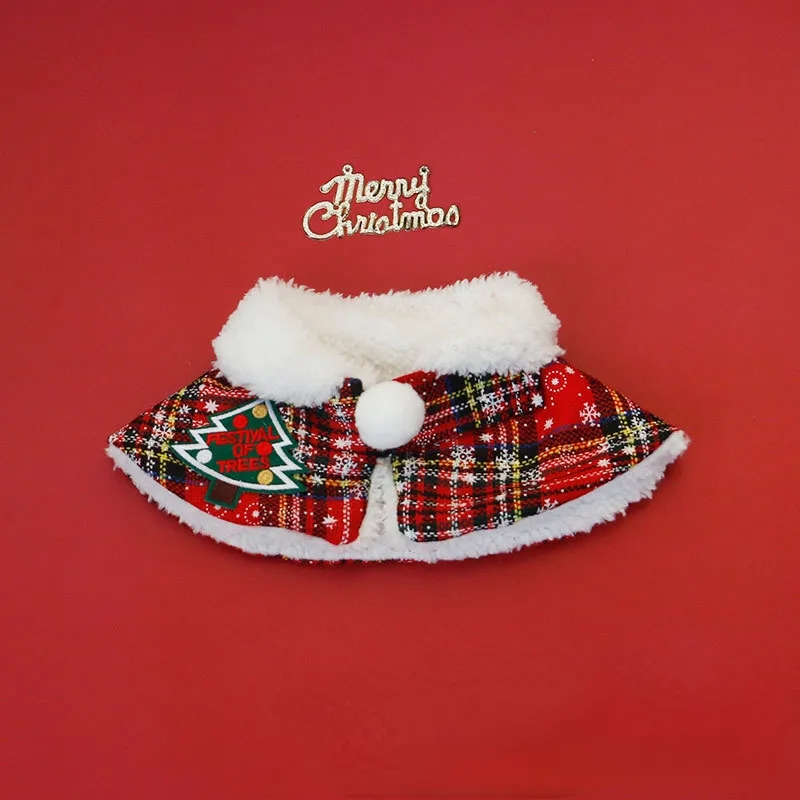 القط عيد الميلاد عباءة الحيوان - مراجعة Winter Clothing Accessories وسعره