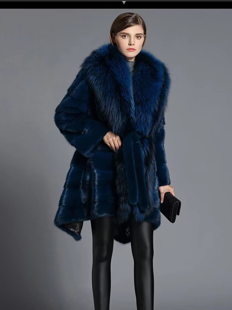 معطف فرو المنك الطبيعي الجديد  - مراجعة Winter Clothing Trends 2026 وسعره