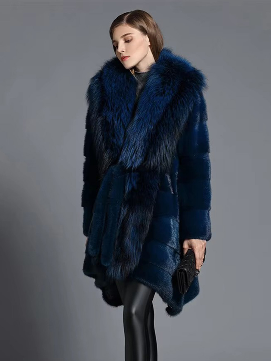 معطف فرو المنك الطبيعي الجديد  - مراجعة Winter Clothing Trends 2026 وسعره
