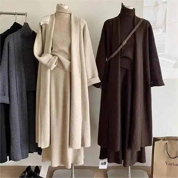 ثلاث قطع مجموعات المرأة سترة ط - مراجعة Winter Clothing Sale وسعره